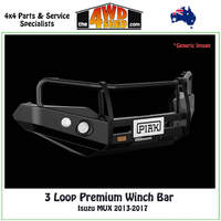 3 Loop Premium Winch Bar Isuzu MUX 2013-2017