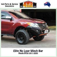 Elite No Loop Bar Mazda BT50 2011-2020