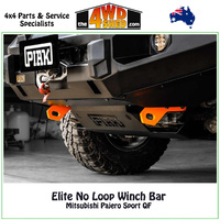 Elite No Loop Bar Mitsubishi Pajero Sport QF
