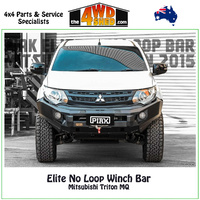 Elite No Loop Bar Mitsubishi Triton MQ