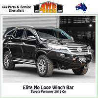 Elite No Loop Bar Toyota Fortuner 2015-On