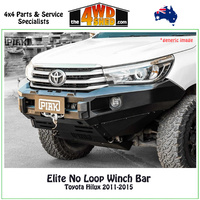 Elite No Loop Bar Toyota Hilux 2011-2015