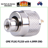 GME Plug with 4.9mm End