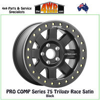PRO COMP Series 75 Trilogy Race Satin Black