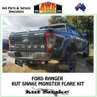 Kut Snake Monster Flare Kit - Ford Ranger PX MK REAR FLARES
