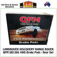 Landrover Discovery Range Rover Rear Brake Pads QFM DB1285 4WD