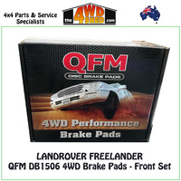Landrover Freelander Front Brake Pads QFM DB1506 4WD