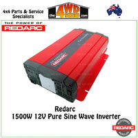Redarc 1500W 12V Pure Sine Wave Inverter