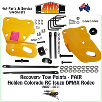 Recovery Tow Points Holden Colorado RC DMAX Rodeo 2007-2011