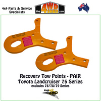 Recovery Tow Points Toyota 75 Series Landcruiser