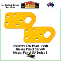 Recovery Tow Points PAIR - Nissan Patrol GQ Y60 & GU Y61 Series 1