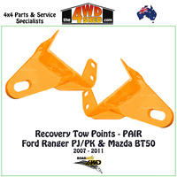 Recovery Tow Points Ford Ranger PJ PK & Mazda BT50 2007-2011