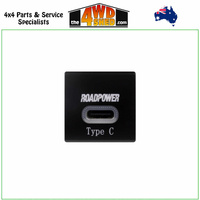 Toyota Switch USB-C 22x22mm Blue LED - CLEARANCE