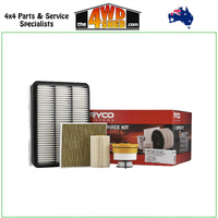 Ryco Complete Filter Service Kit Toyota Landcruiser 76 78 79 Series VDJ 4.5l Diesel