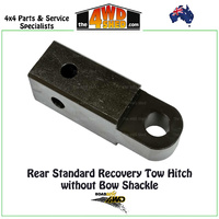Rear Standard Recovery Tow Hitch without Bow Shackle