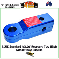 Rear Standard Recovery Tow Hitch - BLUE