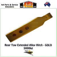 Rear Tow Extended Alloy Hitch - GOLD