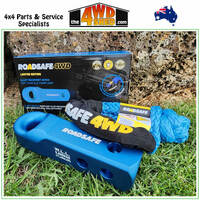 Limited Edition Alloy Recovery Hitch & Soft Shackle - Blue