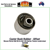 Radius Arm Caster Bush Offset GQ GU 80 105 Series Radius Arm to Diff 