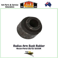 Radius Arm Caster Bush GQ GU Nissan Patrol Radius Arm to Chassis