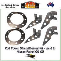 Coil Tower Strengthening Kit Nissan Patrol GQ GU