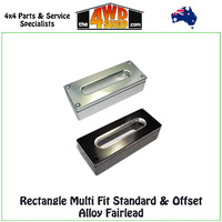 Rectangle Multi Fit Standard & Offset Alloy Fairlead