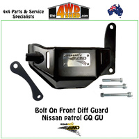 Bolt On Front Diff Guard Nissan Patrol GU GQ