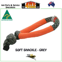 Rope Shackle - Grey Rope with Orange Sheath SB035