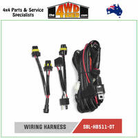 Universal LED Wiring Harness suits Single LED Light Bar 
