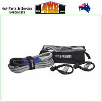 8K Heavy Duty Offroad Kinetic Recovery Kit inc 2x 12K Soft Shackles