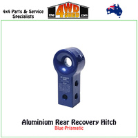 7075 Aluminium Rear Recovery Hitch - Blue Prismatic