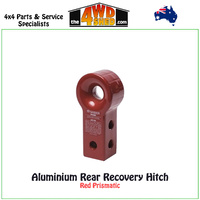 7075 Aluminium Rear Recovery Hitch - Red Prismatic