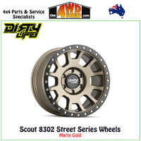 Scout 8302 Street Series - Matte Gold with Black Lip