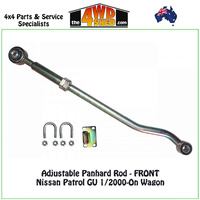 Adjustable Panhard Rod Nissan Patrol GU 1/2000-On Wagon - FRONT