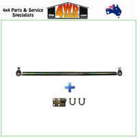 Superior Comp Spec Solid Bar Drag Link Nissan Patrol MK MQ GQ Leaf Front Adjustable (Crossover Style)