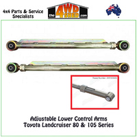 Lower Control Arms Adjustable Toyota Landcruiser 80 105 Series Straight