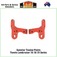 Superior Towing Points Toyota Landcruiser 76 78 79 Series