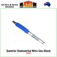 Superior 3 Inch Lift Nitro Gas 40mm Shock Rear - 10 Inch Travel