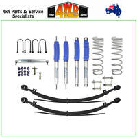 Superior Nitro Gas Twin Tube 2 Inch 50mm Suspension Lift Kit Toyota 76 Series Landcruiser