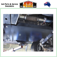 Superior Engine Gearbox Guard Bash Plate Kit Fitted With Diff Drop Ford Ranger PX Mazda BT50 UP UR