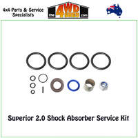 Superior 2.0 Shock Absorber Service Kit - Neck Bush Style NEW