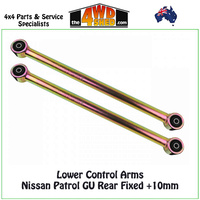 Lower Control Arms Nissan Patrol GU Rear Fixed +10mm