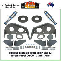 Superior Hydraulic Front Bump Stop Kit Nissan Patrol GQ GU