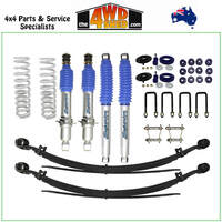 Superior Nitro Gas Twin Tube 2 Inch 50mm Suspension Lift Kit Nissan Navara D40 