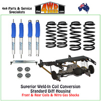 with Front & Rear Nitro Gas Shocks