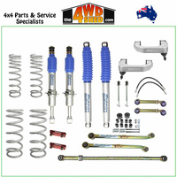 Superior Nitro Gas Twin Tube 4 Inch 100mm Suspension Lift Kit Toyota Prado 150 Series 2010-2020