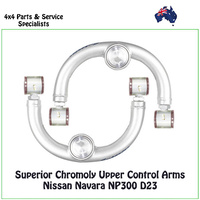 Chromoly Upper Control Arms Nissan Navara NP300 D23