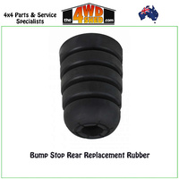 Bump Stop Rear Replacement Rubber