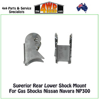 Superior Rear Lower Shock Mount For Gas Shocks Nissan Navara NP300 