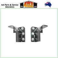 Superior Long Arm to Rock Slider Side Steps Mounts Nissan Patrol GQ GU - PAIR